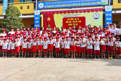 HOẠT ĐỘNG TRẢI NGHIỆM “THAM QUAN TRƯỜNG TIỂU HỌC” CỦA CÁC CON HỌC SINH 5 – 6 TUỔI TRƯỜNG MẦM NON HẢI GIANG
