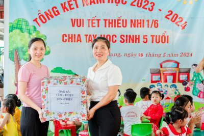 TIỆC BUFFET CHO CÁC BÉ TẠI TRƯỜNG MẦM NON HẢI GIANG