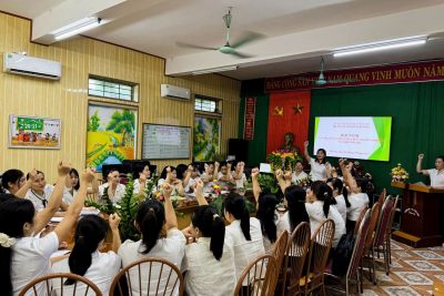 TRƯỜNG MẦM NON HẢI GIANG TỔ CHỨC HỘI NGHỊ CÁN BỘ, CÔNG CHỨC, VIÊN CHỨC, NGƯỜI LAO ĐỘNG NĂM HỌC 2025 – 2026