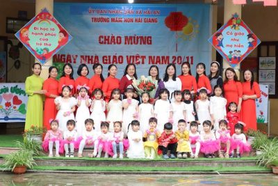 TRƯỜNG MẦM NON HẢI GIANG CHÀO MỪNG NGÀY NHÀ GIÁO VIỆT NAM 20/11