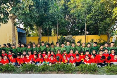 TRƯỜNG MẦM NON HẢI GIANG LAN TỎA TRUYỀN THỐNG UỐNG NƯỚC NHỚ NGUỒN CHÀO MỪNG NGÀY THÀNH LẬP QUÂN ĐỘI NHÂN DÂN VIỆT NAM 22/12