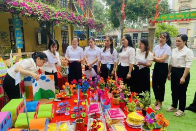 Hội thi đồ dùng, đồ chơi tự tạo cấp trường năm học 2025-2026