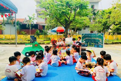 HÀNH TRÌNH KHƠI DẬY TÌNH YÊU ĐỌC SÁCH CHO TRẺ MẦM NON HẢI GIANG